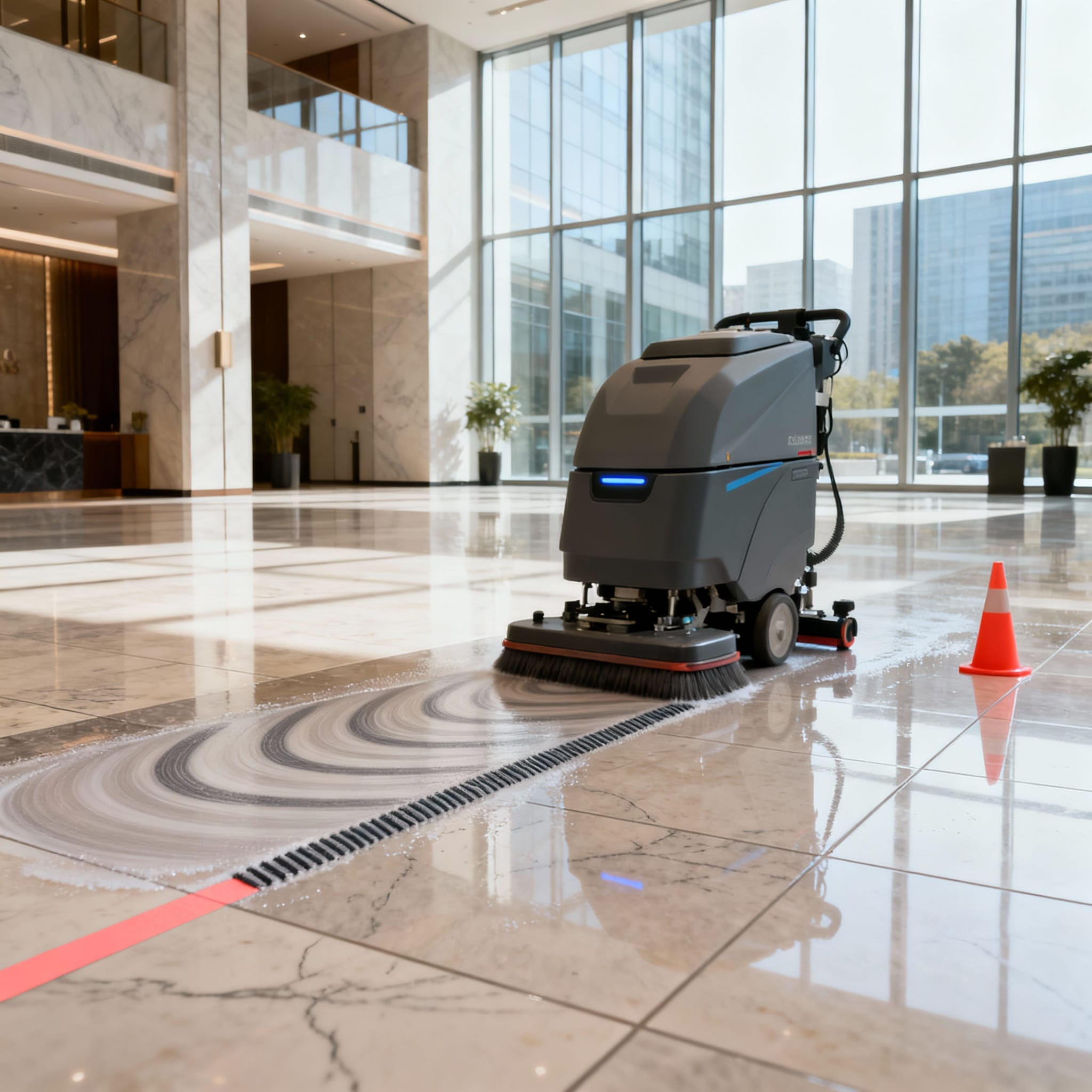 Zemin Temizleme Makinesi