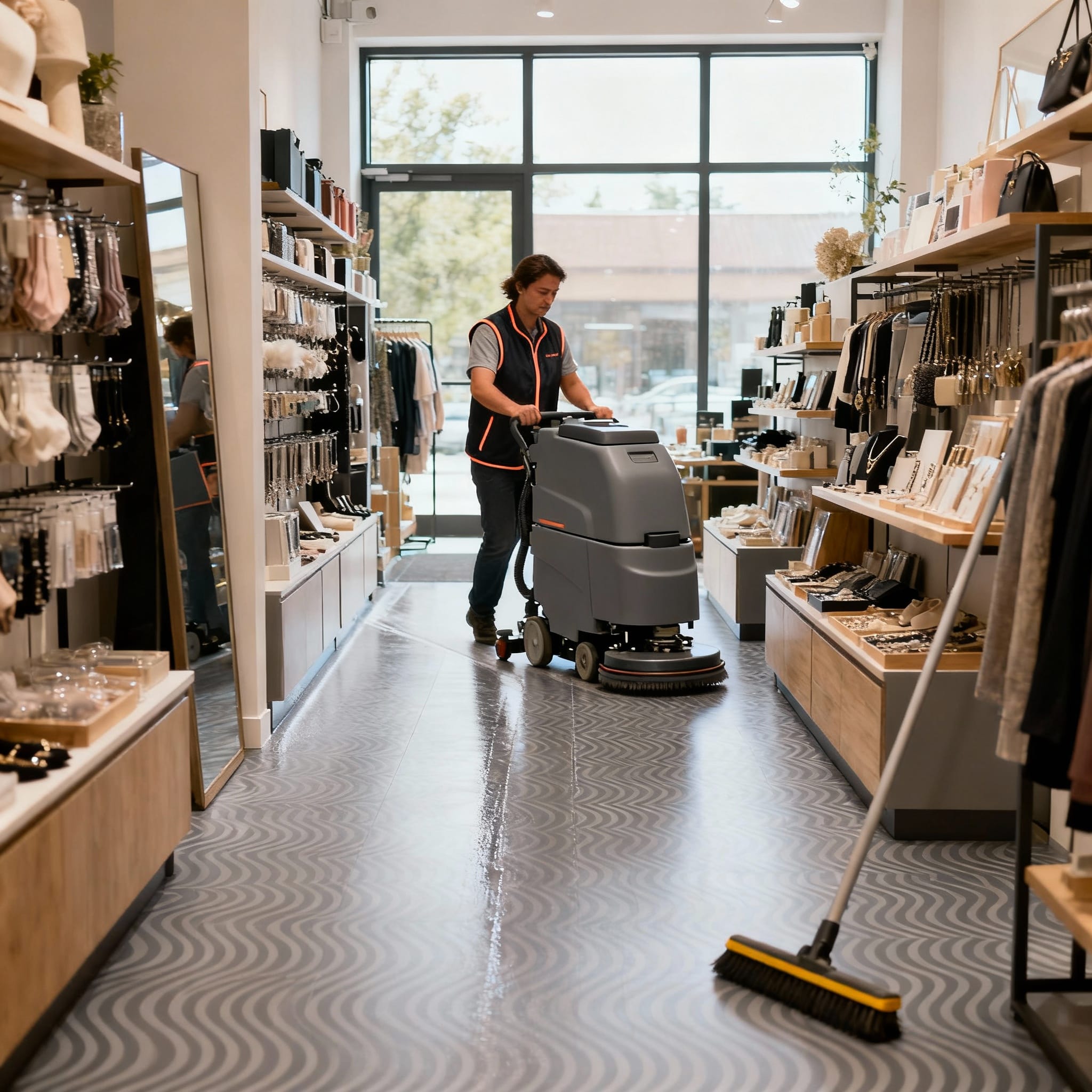 Zemin Temizlik Makinesi